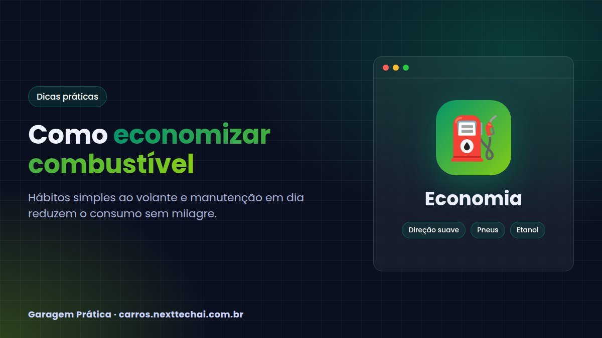 Como economizar combustível: dicas que funcionam