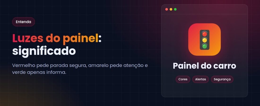 Luzes do painel do carro: o que significam e o que fazer